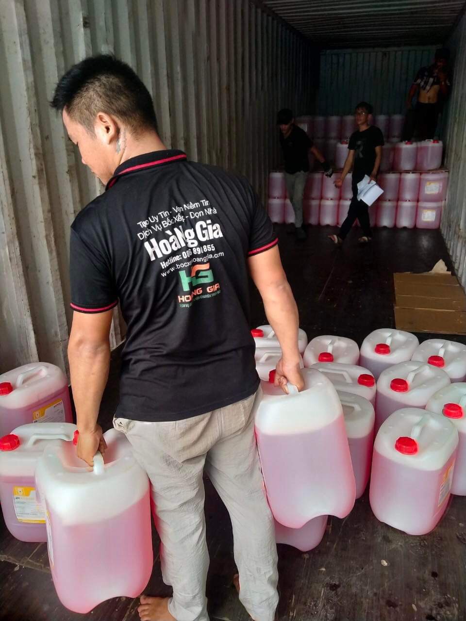 dịch vụ bốc xếp hàng hóa tại Bình Dương