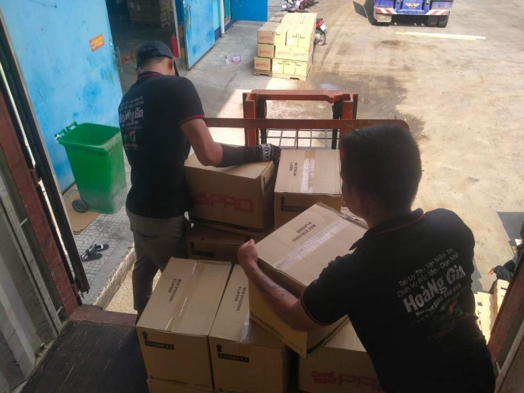 dịch vụ bốc xếp hàng hóa tại Bình Dương